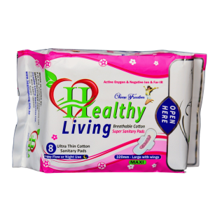 Healthy Living Sanitary Pad 320mm (Night Use / Heavy Flow)