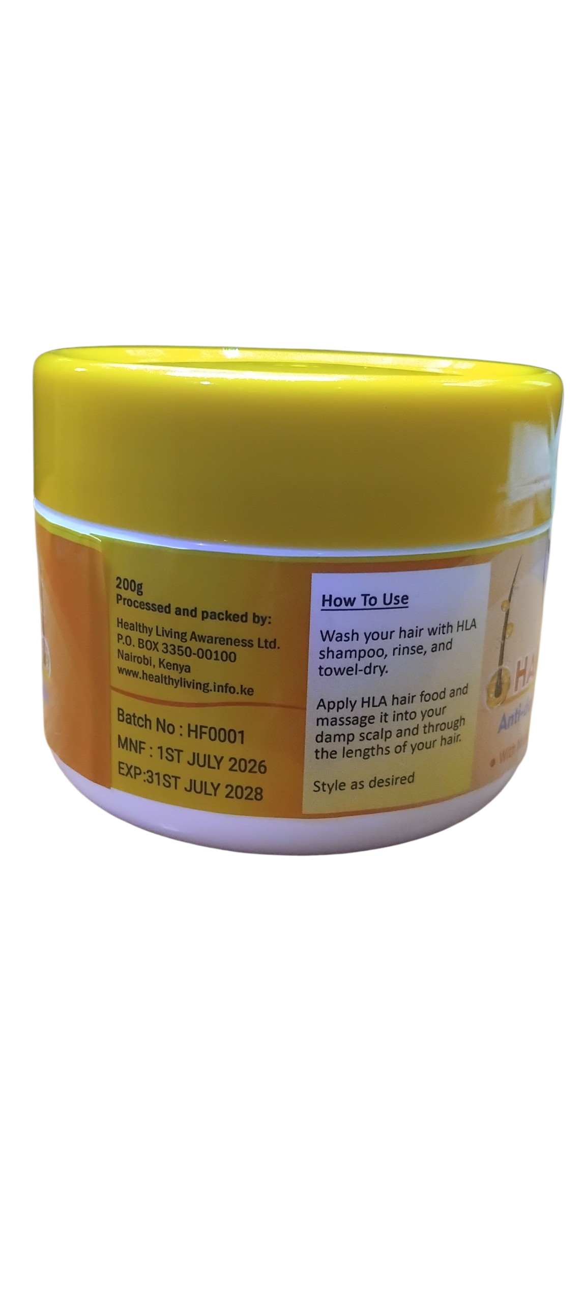 Hair Food – Anti-Dandruff Hair Pomade - Image 2