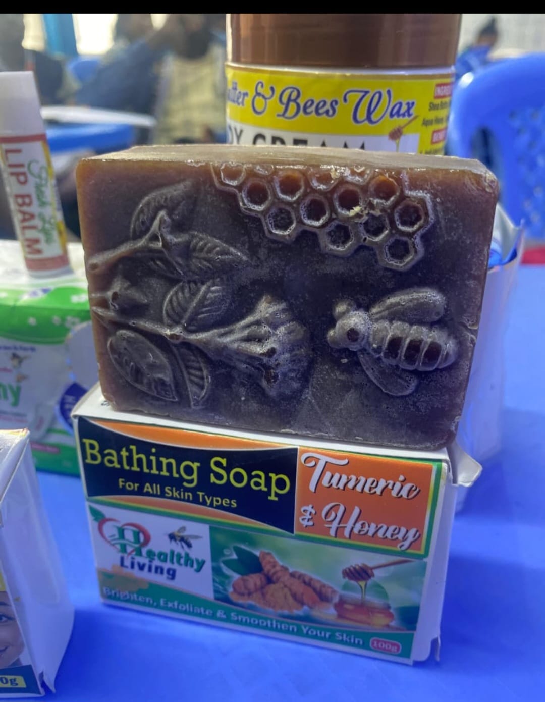 HLA Turmeric & Honey Soap (100g) - Image 2