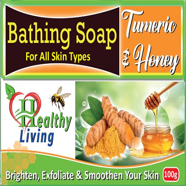 HLA Turmeric & Honey Soap (100g)